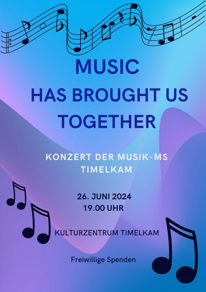 Abschlusskonzert der Musik-MS Timelkam